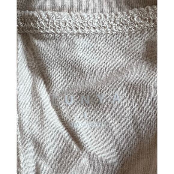 NWOT Lunya Restore Short Set in Warm Beige Size LARGE - Picture 6 of 8